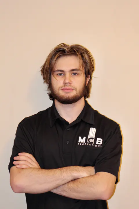 Liam Sweeney, technical production supervisor at MCB Productions.