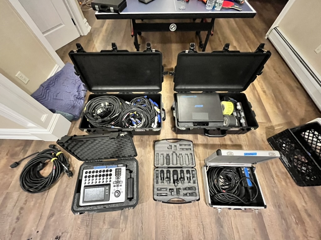 MCB rental fleet — staged for an upcoming event